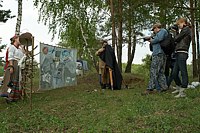 Тульские фотоистории. Лев Киселев: Выездная встреча в Поленово