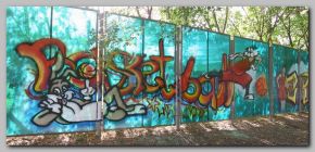 Тульские фотоистории. Георгий Сидоров: Спортивное граффити на улице Тулы